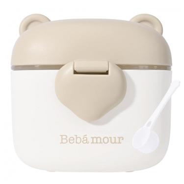 Imagem de Dispenser de Fórmula Bebamour Café 3 Compartimentos com Colher 450ml