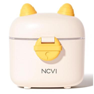 Imagem de Dispenser de Fórmula NCVI Ovelha Branca Múltiplos Compartimentos com Colher 245ml