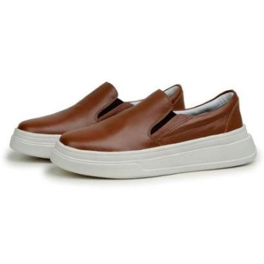Imagem de Tênis Masculino Slip On Couro Avalon Kane-Masculino