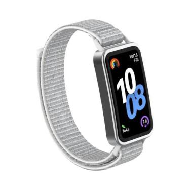 Imagem de Pulseira De tiras autocolantes De Nylon Respirável Para Huawei Band 10