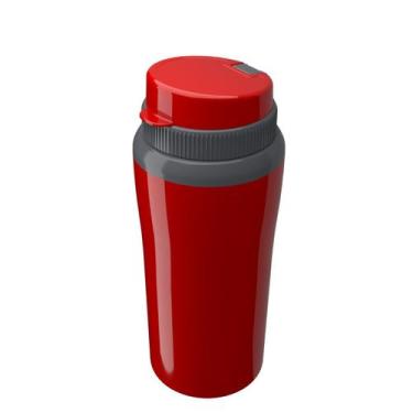 Imagem de Copo termico cafe cha leite agua 650ml unitermi, VERMELHO