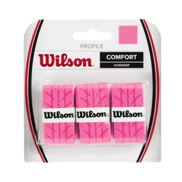 Imagem de Overgrip Profile Wilson Pink 3 Unidades