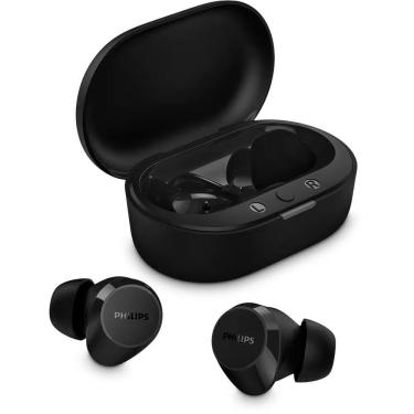 Imagem de Fone de Ouvido Philips TAT1209BK-00 com Microfone intra-auricular TWS Conectividade sem...