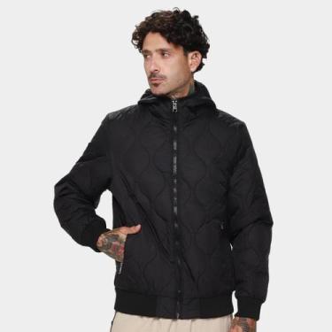 Imagem de Jaqueta Broken Rules Nylon Masculina, Preto, GG