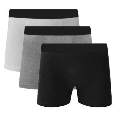 Imagem de Kit 3 Cueca Boxer Algodão Box Cotton Sortida C5 - QLC SPORT, G
