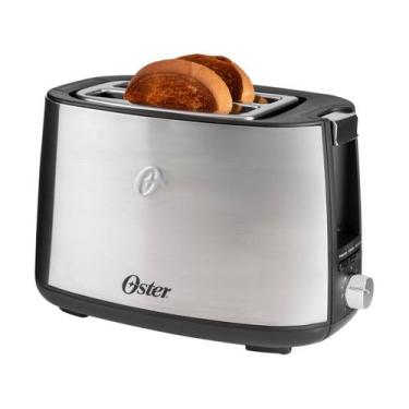 Imagem de Torradeira Oster Inox Simple Life 110V, Prata, 110V