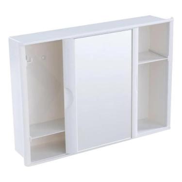 Imagem de Armário de Banheiro com Espelho Porta de Correr Astra A21 Br - Congrat