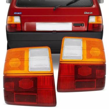 Imagem de Lanterna Traseira Uno 85 A 2004 Tricolor - DFEB, Lado esquerdo (Motori