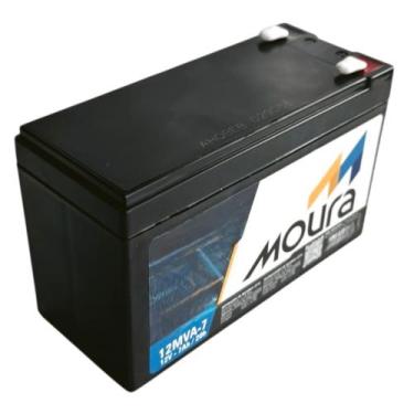 Imagem de Bateria Recarregável Estacionaria 12v 7ah Nobreak Alarmes Pulverizador