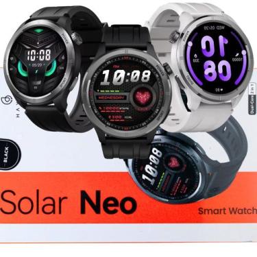 Imagem de Smartwatch Relógio Haylou Solar Neo Conecta Com Strava Faz Recebe Cham