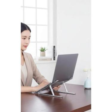 Imagem de Suporte Notebook Ergonômico Ajustável Alumínio Prata - Congratulations