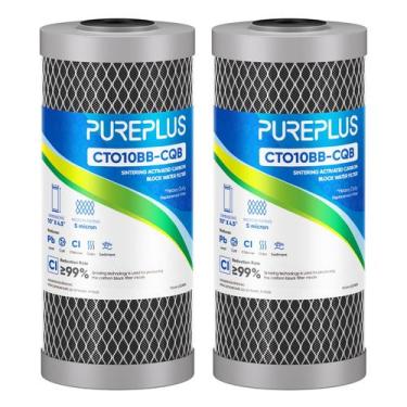 Imagem de Filtro de água PUREPLUS 10x4.5 Activated Carbon 5 Micron 2PACK