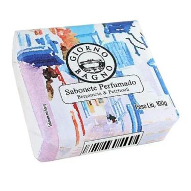 Imagem de Sabonete em barra giorno bagno bergamota e patchouli 100g 10313