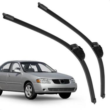 Imagem de Par Palheta Dianteira Limpadora de Para-brisa Sentra 2005 a 2006 de Si