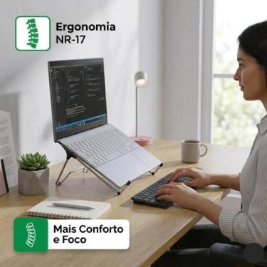 Imagem de Suporte Para Notebook Leptop Netbook Portátil Home Office Taber