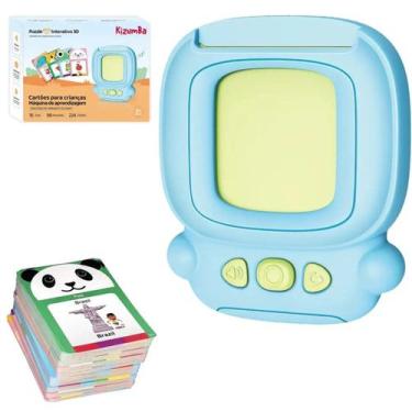 Imagem de Brinquedo De Aprendizado Infantil Com Cartões Educativos Para Uso Diár