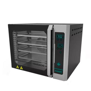 Imagem de Forno Turbo Convector Smart Pro Digital 4 Esteiras Inox E Painel Inox Fcsp4e 127v - Ven...