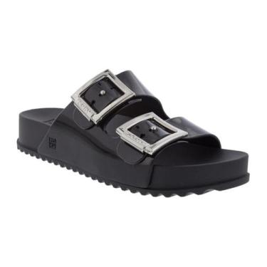 Imagem de Tamanco Slide Zaxy Partner III Flatform 18063, Preto, 35