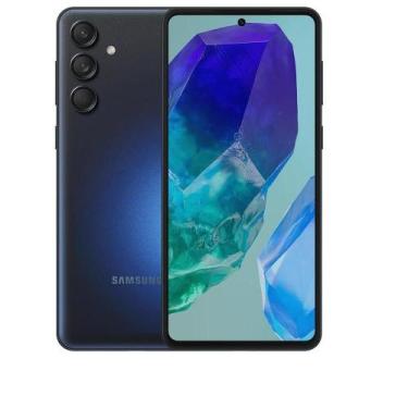 Imagem de Usado: Galaxy M55 256GB Azul-escuro Muito Bom - Trocafy - Samsung, 256