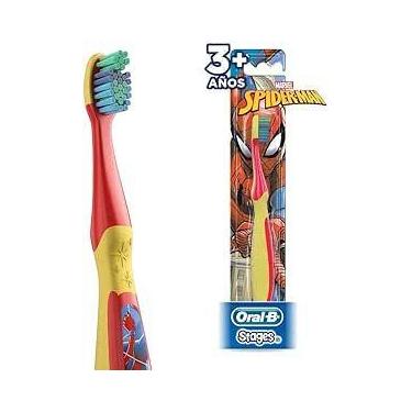 Imagem de Escova de Dente Infantil Oral-B Stages Spider Man 3+ Anos 1 unidade
