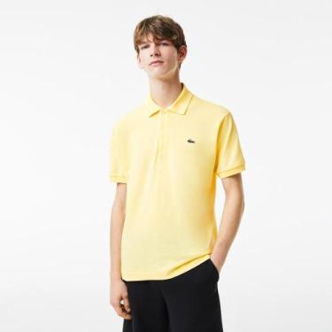 Imagem de Camisa Polo de Caimento Clássico Original L.12.12 - Lacoste, Giallo 2,