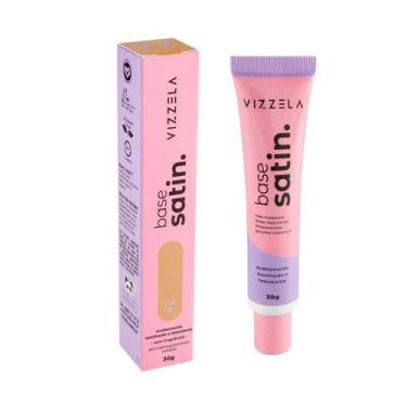 Imagem de Base Facial Líquida Vizzela Satin Cor 08 30gr