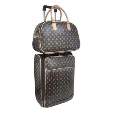 Imagem de Mala De Viagem impermeável Resistente Com Rodinhas e Bolsa De Mão Padr