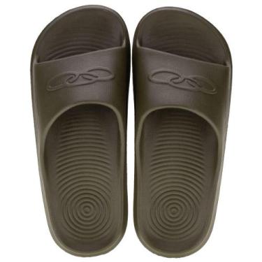 Imagem de Chinelo masculino slide sereno olympikus - 54104269, Oliva, 37/38