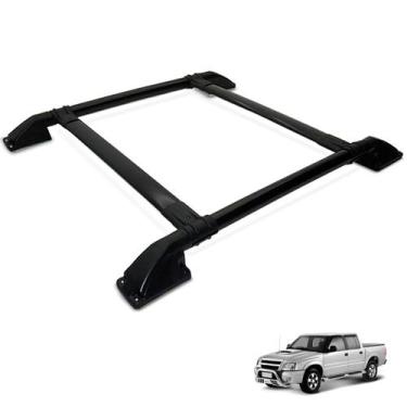Imagem de Rack vf bagageiro de teto s10 e ranger preto - 106035 vf - general car