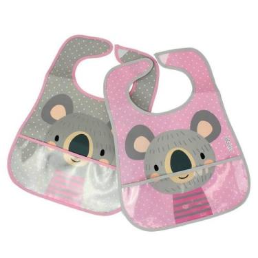 Imagem de Babador com Bolso Coletor Coala - 2 unidades - Clingo