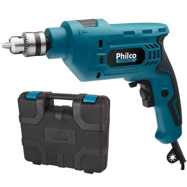 Imagem de Furadeira Philco Force PFU01M com Maleta 650W 2800 RPM com Função Impacto e Reversão 220V