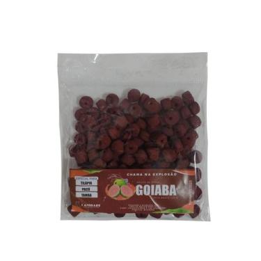 Imagem de Ração Furadinha Goiaba para Pesca 100g Lambari