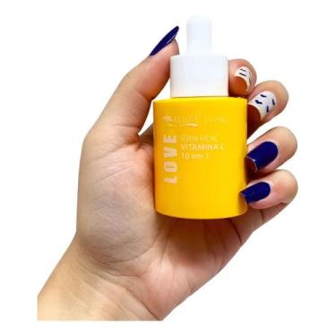 Imagem de Sérum Facial 10 Em 1 Vitamina C Max Love - 30ml Todo Tipo De Pele Dia/