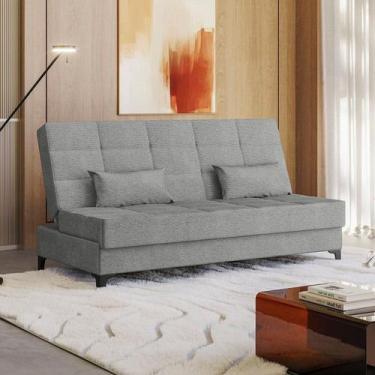Imagem de Sofá Cama Reclinável 3 Lugares 188cm Nassau Yescasa