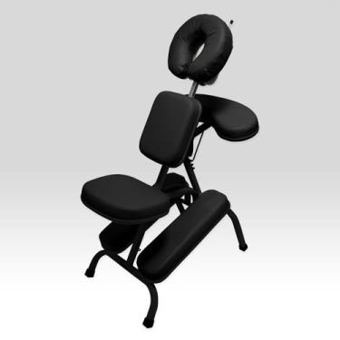 Imagem de Cadeira De Massagem Quick Massage Em Aço Carbono - Salus - legno, Pret