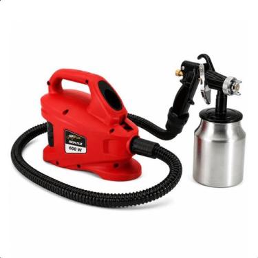 Imagem de Pistola Pulverizadora Schulz Air Plus Spray 600W 220V Com Caneca de Al