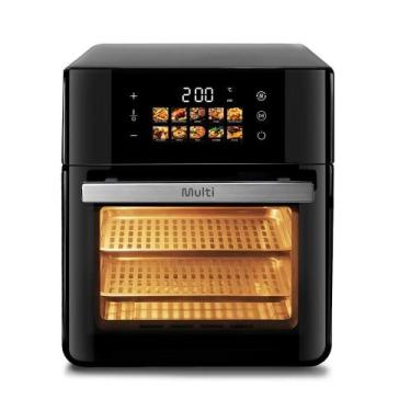 Imagem de Air Fryer Forno Multi 10L GO257 Touch 1500W 220V, Preto, 220V