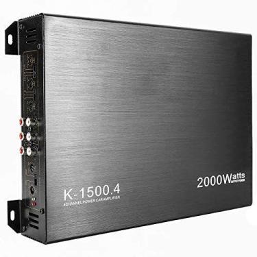 Imagem de Amplificador Automotivo Yaeccc K-1500.4 2000W 4 Canais