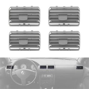 Imagem de kit 4 Tela Difusor Ar Painel Gol Saveiro Parati G3 2001 2005 - Volkswa