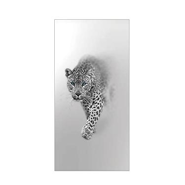 Imagem de WSWJDW Filme para janela fosco Privacidade Sem cola Estática Adesivo de transferência de calor de vinil para vidro de banheiro Filme de vidro colorido decorativo, estilo 21