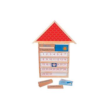 Imagem de Brinquedos Educativos - Casinha Calendário 805 X 610 X 20mm