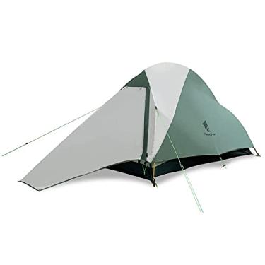 Imagem de Pkfinrd Tenda ultraleve para 1 pessoa 4 estações barraca abobadada livre para acampamento caminhada (cor: azul, tamanho: grande)