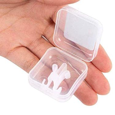 Imagem de Dispositivo Para Dormir Clipe De Nariz - Dispositivo Dilatador Nasal Anti Ronco, Dilatador Nasal De Ventilação Nasal, Dilatadores Nasais Para Respirar, Ronco Bastião Grande Pequeno Dilatador Nasal