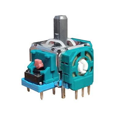 Imagem de Drive_Imports Botão Analógico 3D Direcional Controle PS5 Original Turquesa Switch de toque Botão de pressão