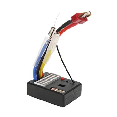 Imagem de Placa de circuito esc receptor rc, placa de circuito esc receptor rc 1/14 28g para caminhão de carro de controle remoto wltoys 144002