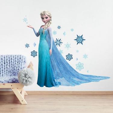 Imagem de Adesivo de Parede Frozen Princesa Elsa RMK2371GM Wiler-K