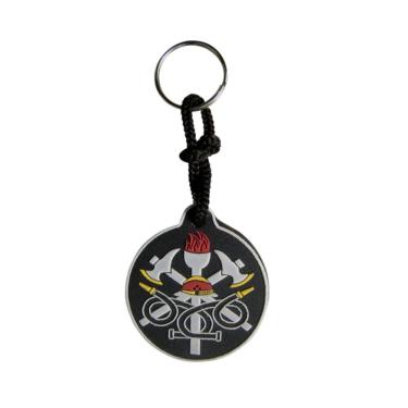 Imagem de Chaveiro Emborrachado Bombeiro