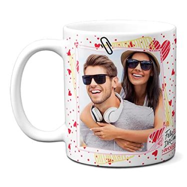 Imagem de Caneca Namorados Destino Minha Vida Meu Grande Amor Com Foto (Branca)