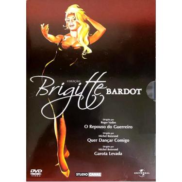 Imagem de Coleção Brigitte Bardot - 3 DVDS - ( Garota Levada, Quer Dançar Comigo?, O Repouso do Guerreiro )