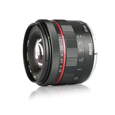 Imagem de Lente de foco manual Meike 50 mm F1.7 armação completa de grande abertura compatível com câmeras sem espelho Sony FE E Mount A7RIII A7III A7RIV A7IV A7 A9 A7C NEX 3 A9II A7II A7SIII A7C A7CII